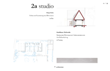 Screenshot der interaktiven Darstellung der Projekte auf der Startseite der Website